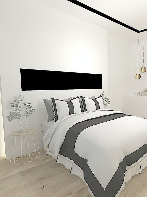 Chambre adulte réaménagée