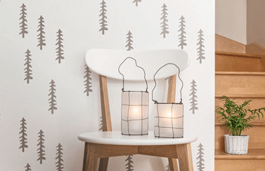 Le pochoir scandinave dans la déco