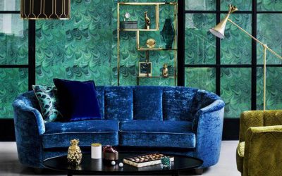 La tendance déco 2016: le bleu électrique